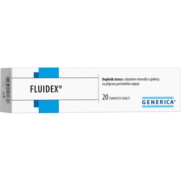 Generica Fluidex—20 šumivých tablet