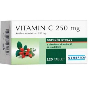 Generica Vitamín C 250mg—120 tablet