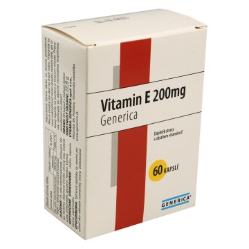 Generica Vitamin E 200mg—60 kapslí