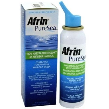 Afrin Pure Sea Isotonic—nosní sprej 75 ml