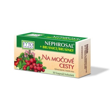 Fytopharma Nephrosal+Brusinky Močové cesty—30 tobolek