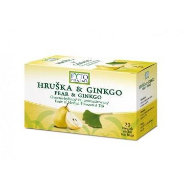 Fytopharma Ovocno-bylinný čaj Hruška+Ginkgo—20x2 g