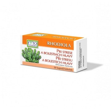 Rhodiola tobolky při stresu Fytopharma —30 ks