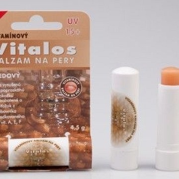 Balzám na rty Vitamínový UV+15 Med—4,5 g