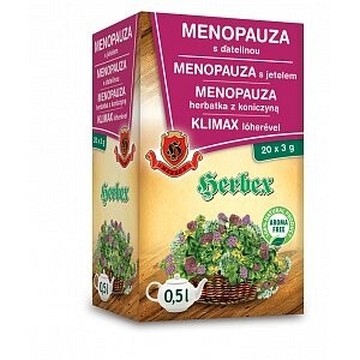 Herbex Menopauza s jetelem—20x 3 g