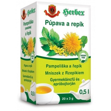 Herbex Pampeliška a řepík—20x 3 g