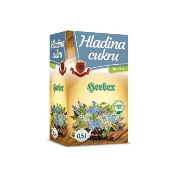 Herbex Hladina cukru—20x 3 g