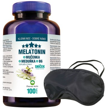 Clinical Melatonin Mučenka Meduňka B6—100 tablet