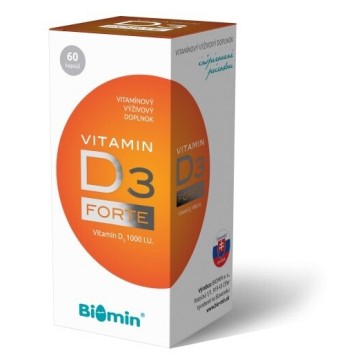 Biomin Vitamin D3 FORTE 1000 I.U.—60 tobolek