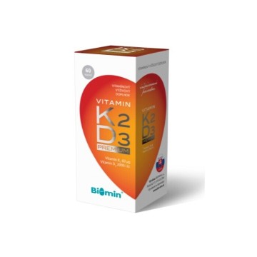 Biomin Vitamin K2+D3 PREMIUM+—60 tobolek