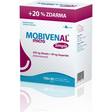 Mobivenal micro Simple tbl.100+20 zdarma