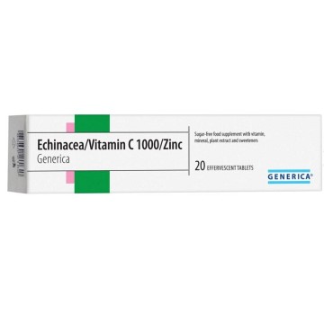 Generica Echinacea / Vitamin C 1000 / Zinc—20 šumivých tablet