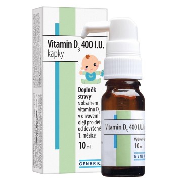 Generica Vitamin D3 400 I.U.—10ml