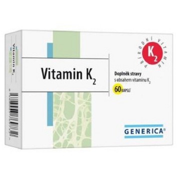 Generica Vitamín K2—60 kapslí