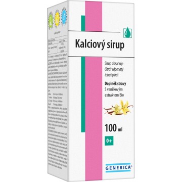 Generica Kalciový sirup—100 ml