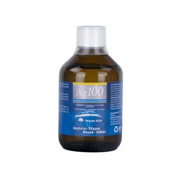 Koloidní stříbro Ag100 25ppm—300 ml