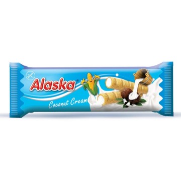 Kukuřičné trubičky Alaska Kokosové—18 g