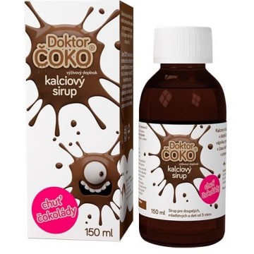 Doktor ČOKO kalciový sirup —150 ml