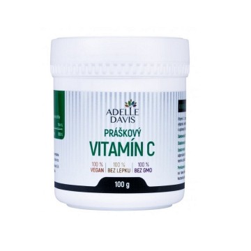 Adelle Davis Práškový vitamín C— 100g