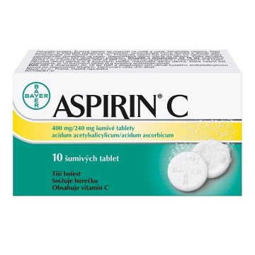 Aspirin C—10 šumivých tablet