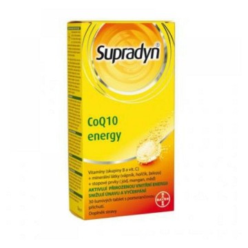 Supradyn CO Q10 Energy—30 šumivých tablet