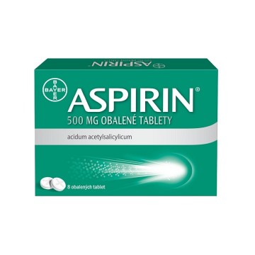 Aspirin—500mg, 8 tablet