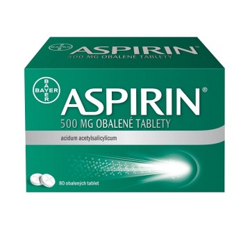 Aspirin 500 mg—80 tablet