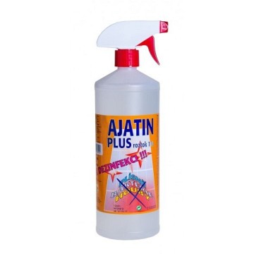 Ajatin Plus roztok 1% s mechanickým rozprašovačem—1000 ml