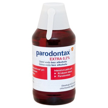 Parodontax Extra 0,2%—ústní voda 300ml