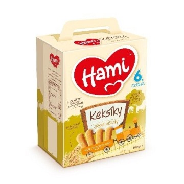 Hami Keksíky dětské sušenky—180 g od 6. měsíce