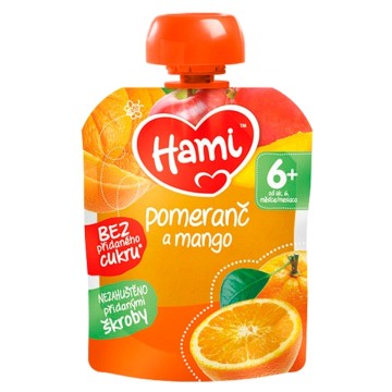 Hami příkrm OK pomeranč a mango—90 g