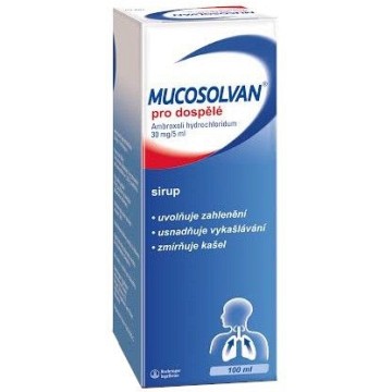 Mucosolvan Pro dospělé 30mg/5ml—sirup 100 ml