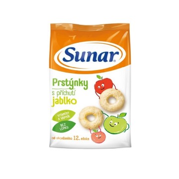 Sunar Jablkové prstýnky—50g