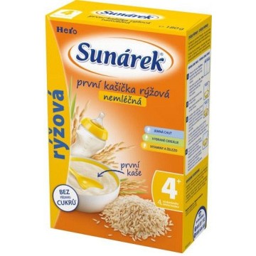 Sunárek nemléč. kašička první rýžová—180 g