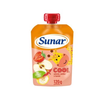 Sunárek Cool ovoce jahoda banán jablko—120 g