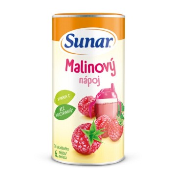 Sunar rozpustný nápoj malinový— 200g