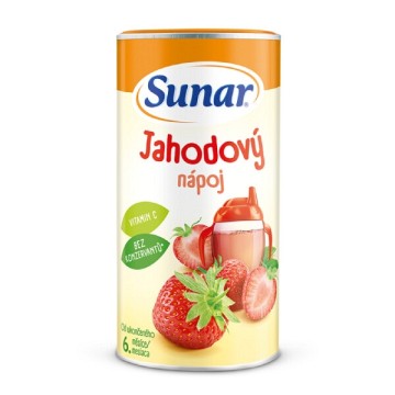 Sunar rozpustný nápoj jahodový— 200g