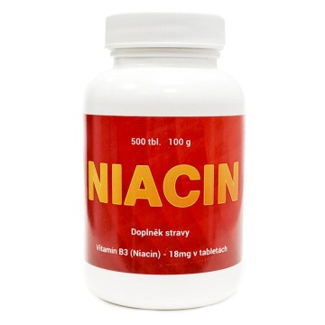 Niacin B3 500mg—500 tablet