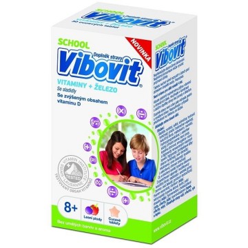 Vibovit School 8+ let —30 cucavých tablet