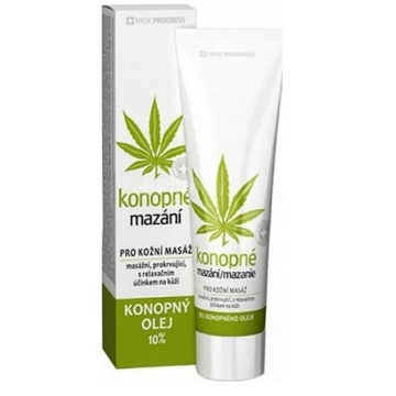 Konopné mazání 10%—100 ml