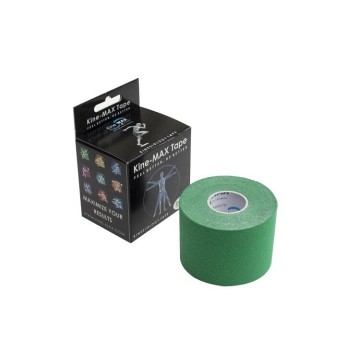 KineMAX Classic kinesiology tape zel.—5cmx5m