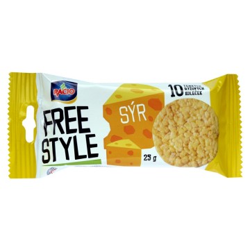 RACIO Free style Rýžové chlebíčky—sýrová příchuť, 25 g