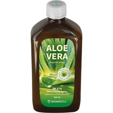 Aloe vera Biomedica přírodní šťáva 99.5%—500 ml