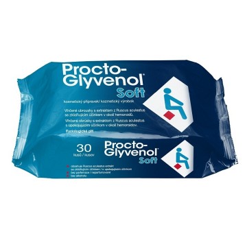 Procto-Glyvenol Soft—30 ks vlhčených obrousků