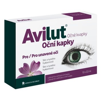 AVILUT oční kapky—10x0.5ml