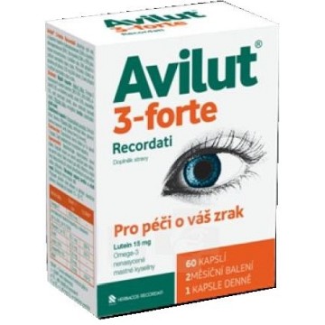 Avilut 3-forte Recordati—60 kapslí