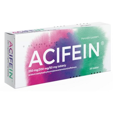 Acifein—250mg/200mg/50mg, 20 tablet