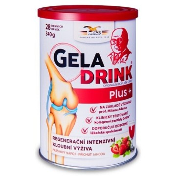 Geladrink PLUS jahoda—nápoj 340 g