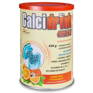 Calcidrink nápoj pomeranč—450 g