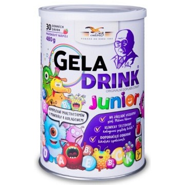 Geladrink Junior jahoda—nápoj 480 g